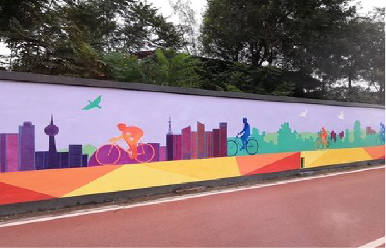  南陵墙体彩绘-围墙