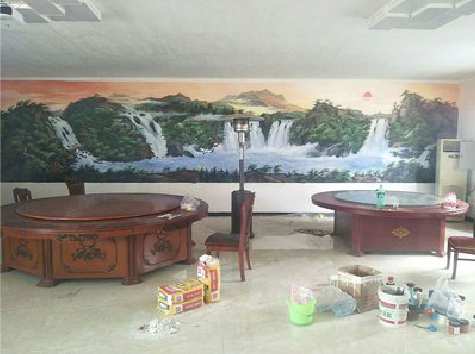  南陵墙绘-写实风景