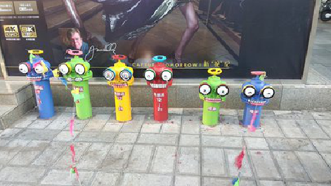  南陵商业区彩绘