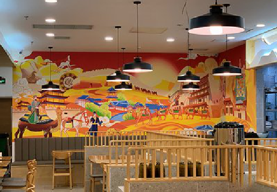  南陵商业空间彩绘介绍。